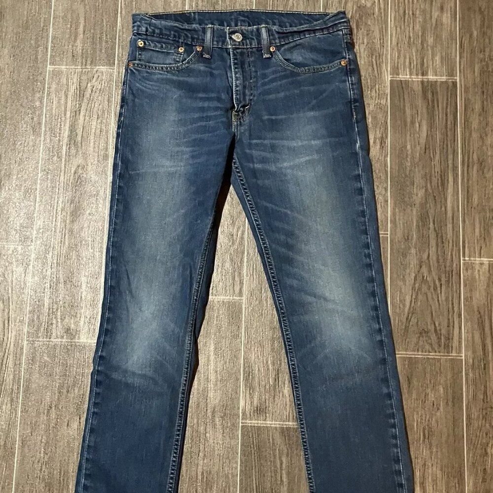 Levis 511 Jeans Mens Size 32x32 Blue Slim Fit Low Rise
RUNS SMALL